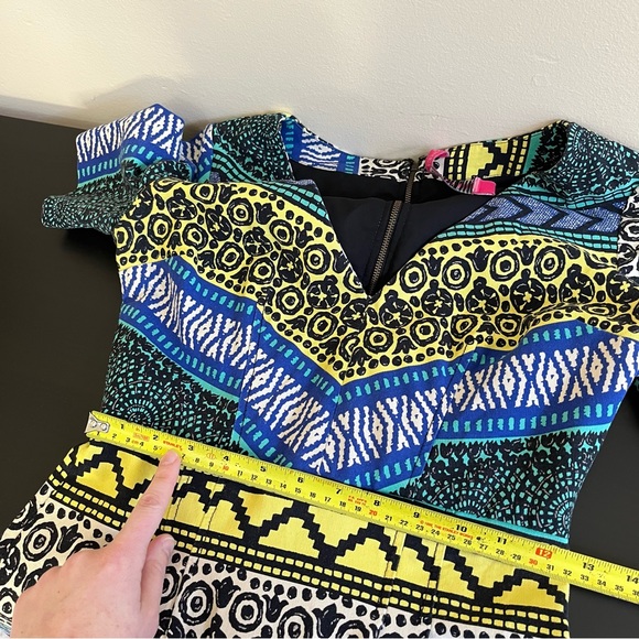 Plenty by Tracy Reese Colouful Abstract Print Mini Dress - Picture 12 of 14